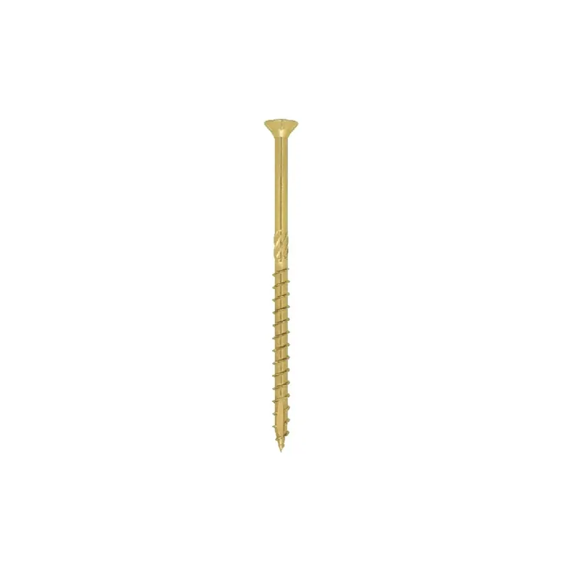Yellow galvanised TPS wood screw - 100pcs. - Friulsider Angebot