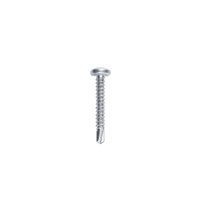 TC head self-drilling screw white zinc plated DIN 7504 - 500pcs. - Friulsider Billig