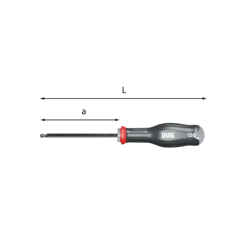 Schneller Versand Screwdrivers with spherical head and handgrip (2-2,5-3-4) - Usag 280 TS