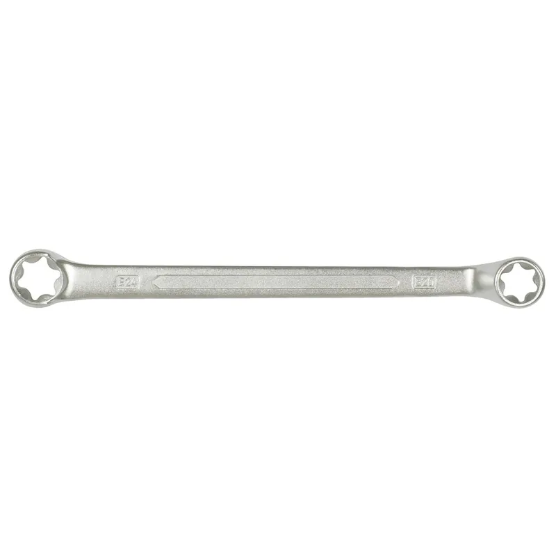 Sichere Zahlung Torx-E-Doppel-Ringschlüssel, gekröpft