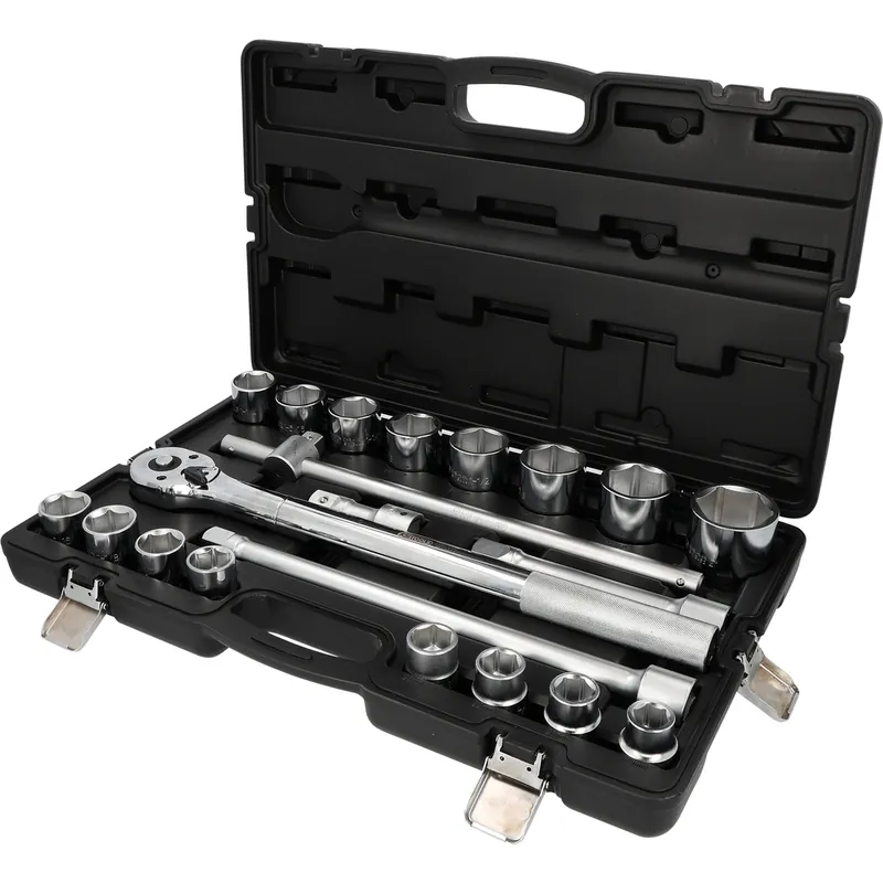 3/4" Steckschlüssel-Satz, 21-tlg Expressversand
