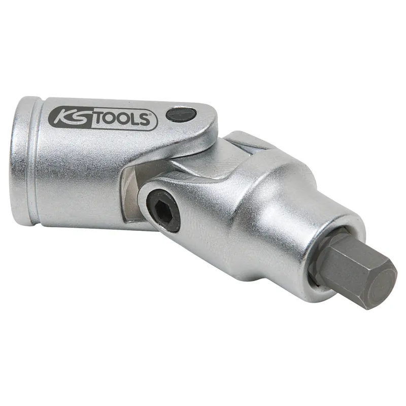 Sonderaktion 3/8" Bit-Stecknuss mit Gelenk für Innensechskant-Schrauben am Bremssattel, 7mm