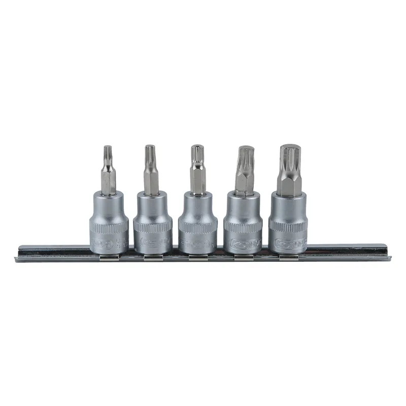 Bestpreis 3/8" Bit-Stecknuss-Satz XZN, 5-tlg, M4-M10