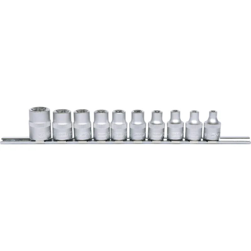 Jetzt Kaufen 3/8" Torx-E Stecknuss-Satz, 10-tlg, E5-E18