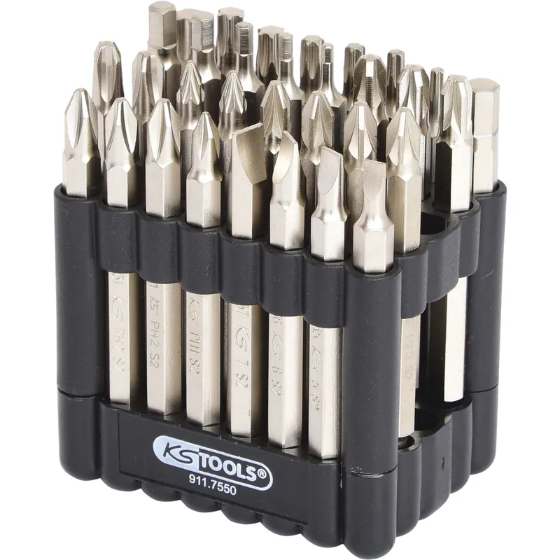 1/4" Bit-Satz, 75mm, 32-tlg Mega-Angebot