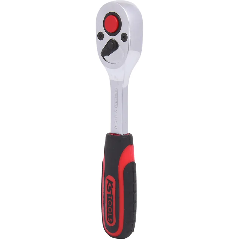 Preisreduziert 1/4" CHROMEplus Mini-Umschaltknarre, 72 Zahn
