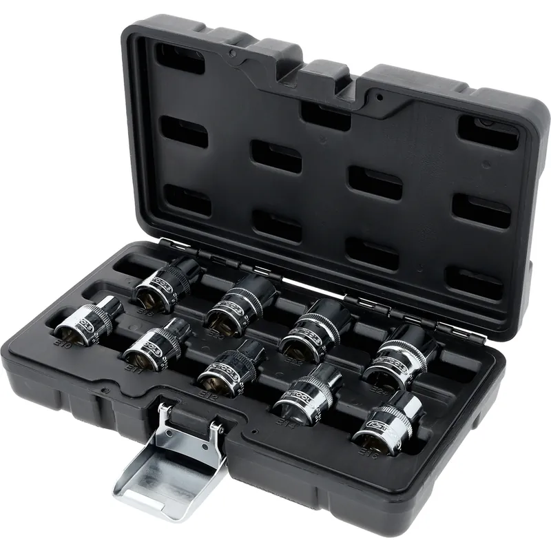 Direktkauf 1/2" CHROMEplus Torx-E-Stecknuss-Satz, 9-tlg