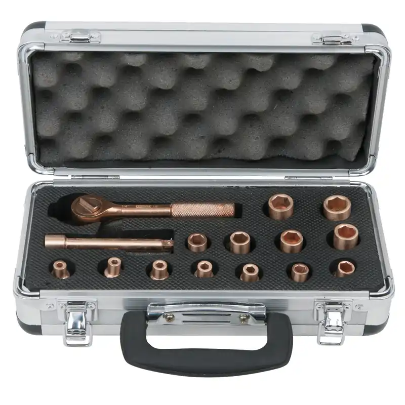 BERYLLIUMplus Steckschlüssel-Satz 1/4" 15-tlg Versand Am Gleichen Tag