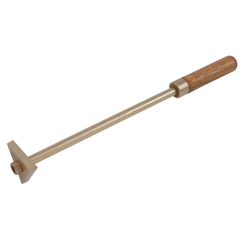 BRONZEplus Dreikant-Plattenschaber 420 mm Neue Ware