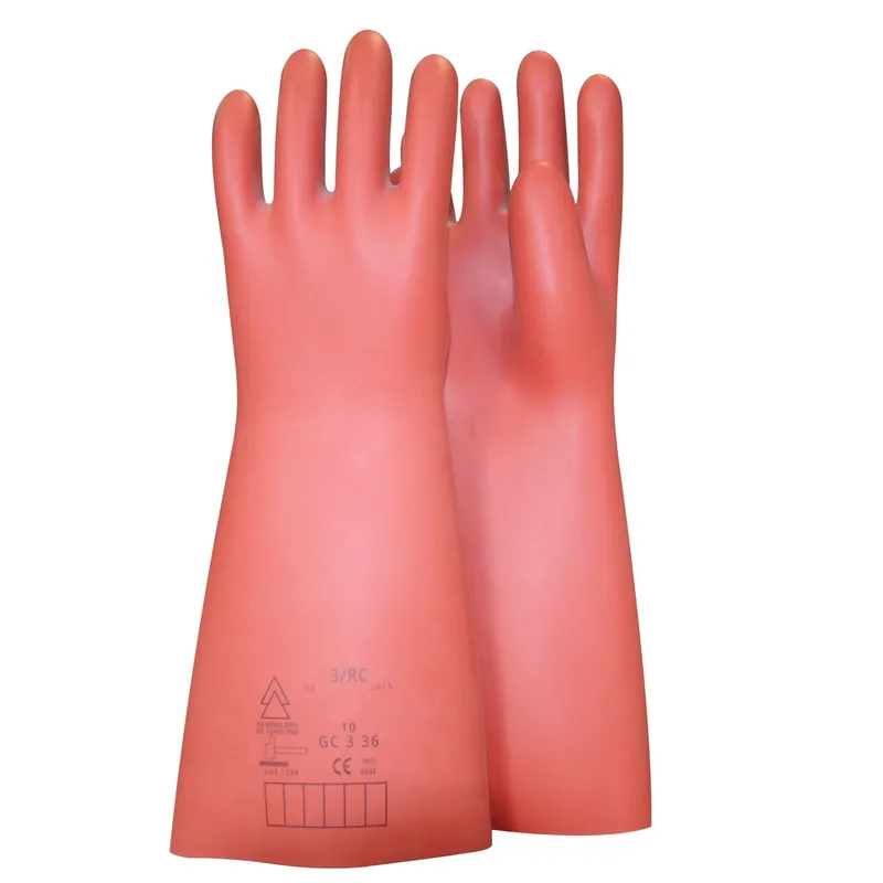 Echt Elektriker-Schutzhandschuh mit Schutzisolierung aus Naturlatex mit mechanischen und thermischen Schu