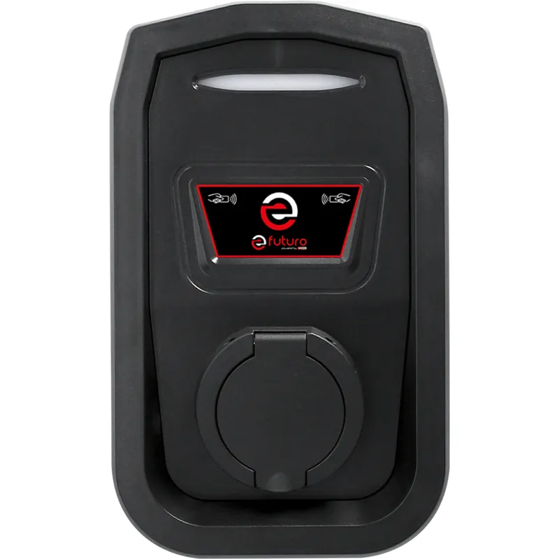 Super-Preis efuturo Wallbox mit Typ 2 Steckdose, 3 Phasen, bis zu 22 kW, 32 A, 400 V, Mode 3, mit RFID Zugangsko