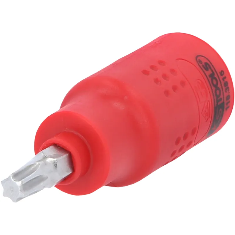 Echt 3/8" Isolierte Bit-Stecknuss Torx, T30, 60mm