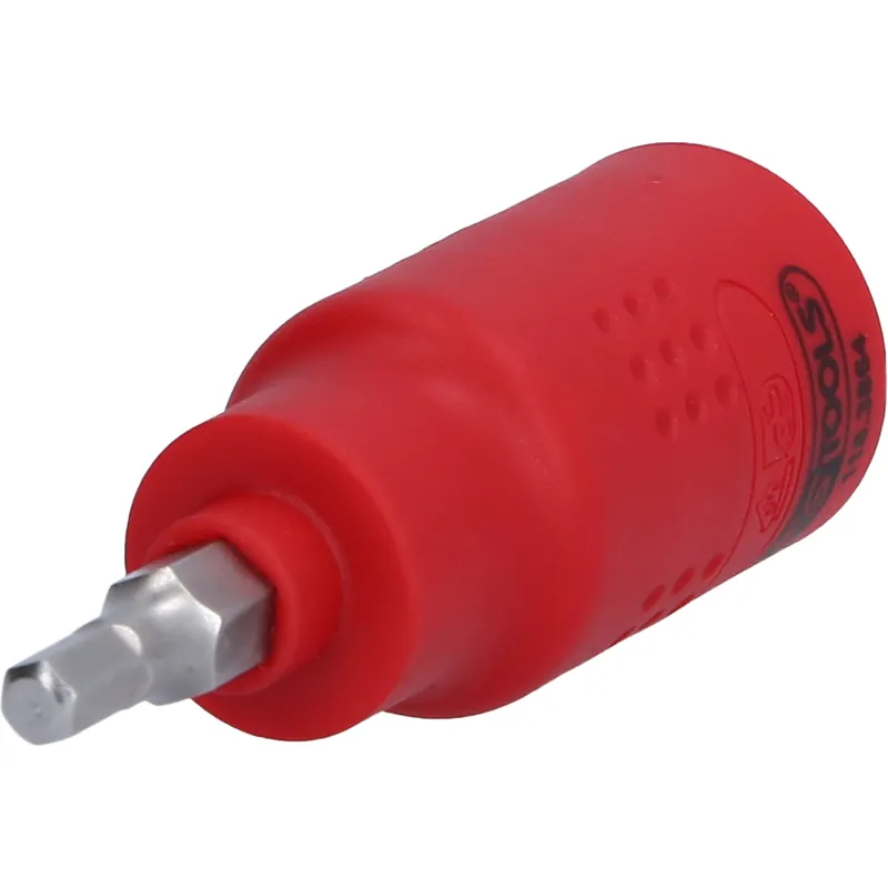 Preisknaller 3/8" Isolierte Bit-Stecknuss Innensechskant, 4mm, 60mm lang