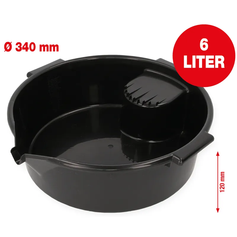 Versand Am Gleichen Tag Auffangwanne 6 Liter, Ø 340 mm