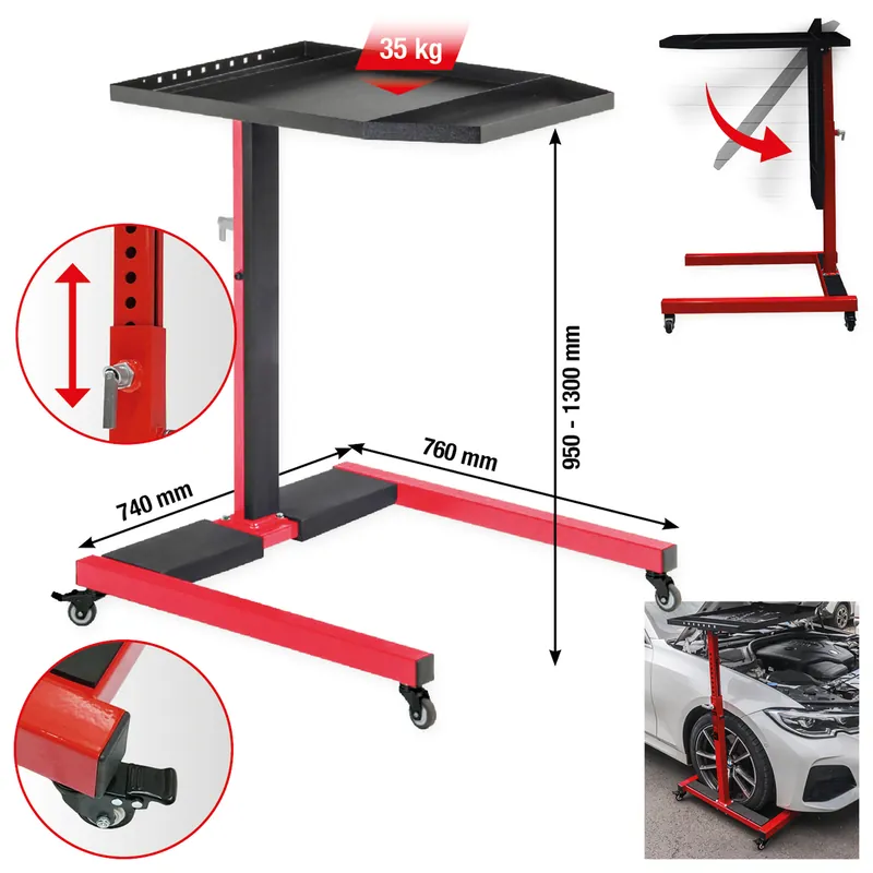 Online Kaufen performance Universal-Ablagetisch, höhenverstellbar, max. 35 kg
