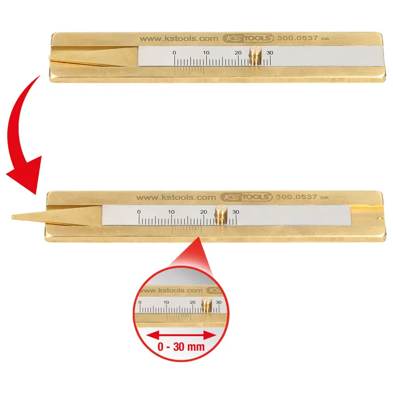 Sonderangebot Reifenprofil-Tiefenmesser 0 - 30 mm